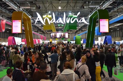 Pabellón de Andalucía en Fitur.