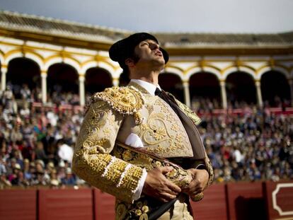 Morante de la Puebla, en la Maestranza de Sevilla.