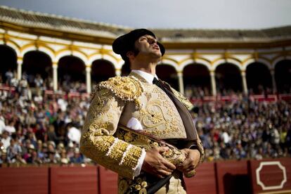 Morante de la Puebla, en la Maestranza de Sevilla.