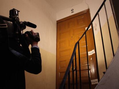 El domicili on un home ha matat una dona, a Valls.