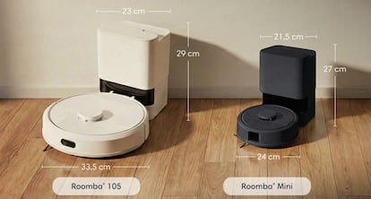 Dimensiones iRobot Roomba Mini