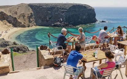 Playa del Papagayo, en Lanzarote.