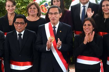 El presidente de Perú, Martín Vizcarra.