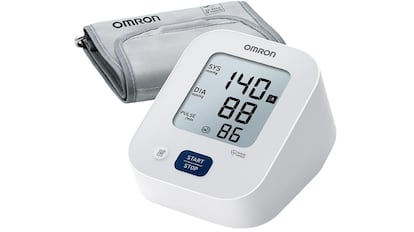 View of the blood pressure monitor at a discount on Amazon.