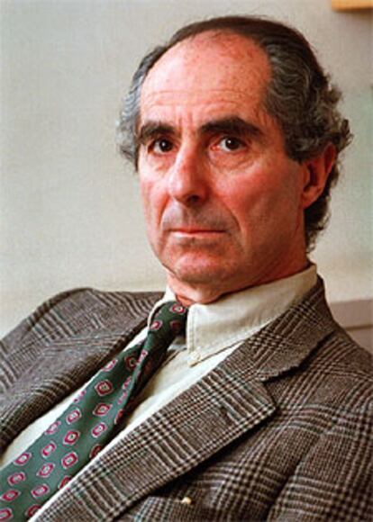 El autor estadounidense Philip Roth.