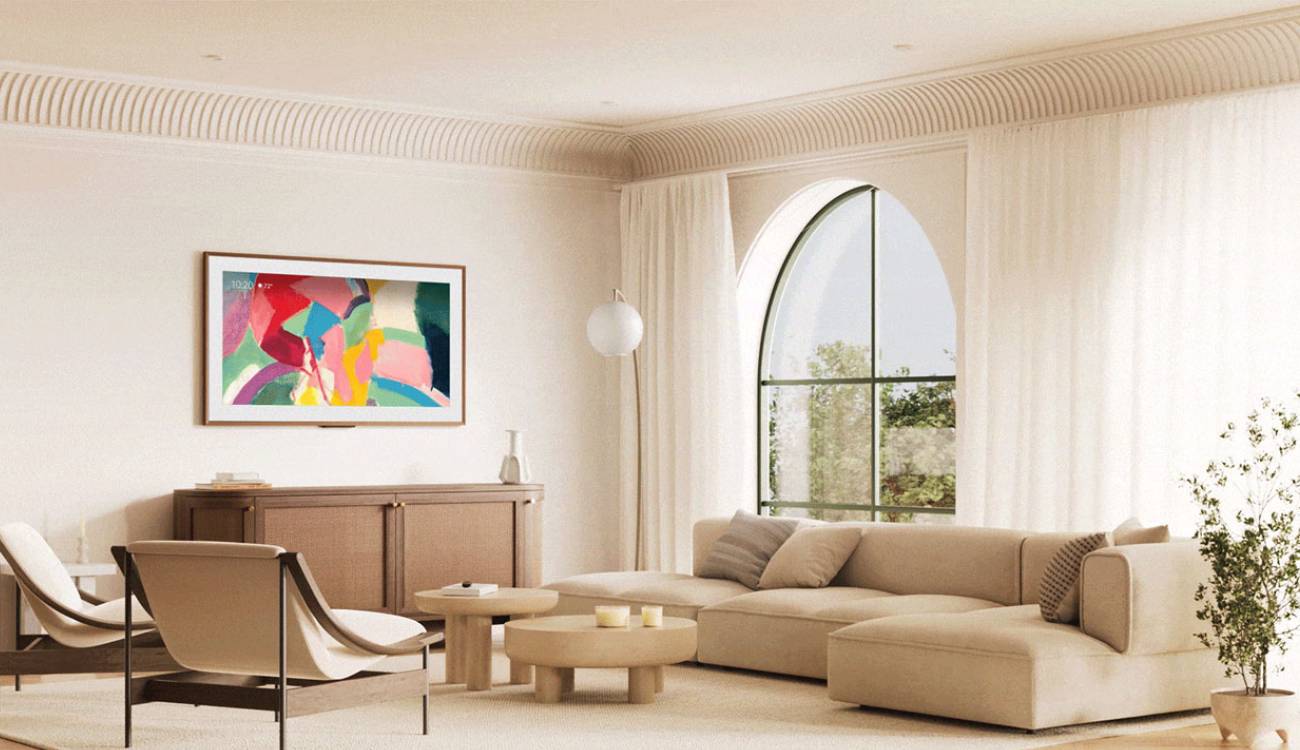 Amazon sorprende con un televisor cuadrado para convertirlo en una obra de arte