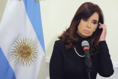 En la imagen, la presidenta de Argentina, Cristina Fernández. EFE/Archivo