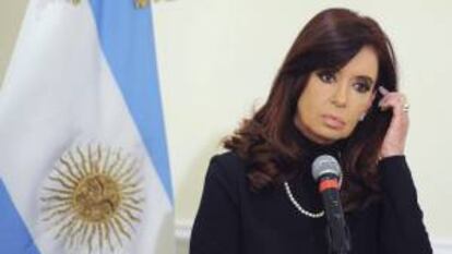 En la imagen, la presidenta de Argentina, Cristina Fernández. EFE/Archivo