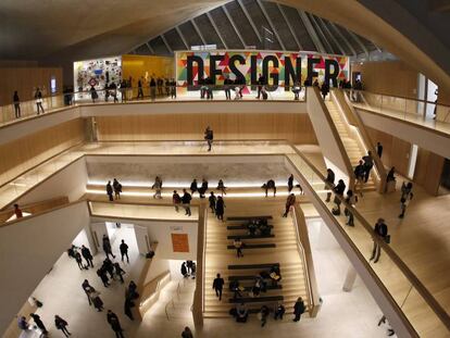 Interior del Museo del Diseño de Londres.