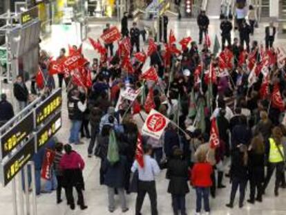 Barajas ha operado casi la mitad de sus vuelos sin incidentes destacables