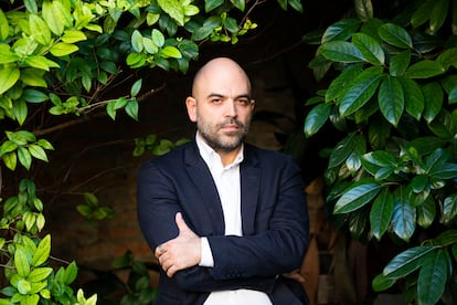Roberto Saviano, en Mantova, el 10 de septiembre de 2022.