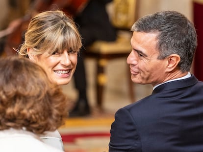 Pedro Sánchez y Begoña Gómez, en una imagen de archivo el pasado mes de junio.