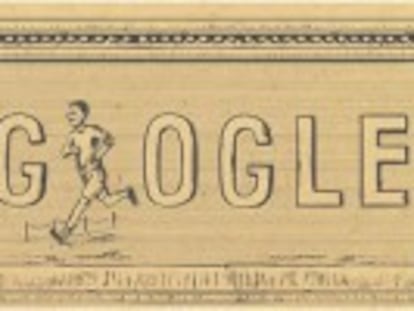 Em 6 de abril de 1896 eram inaugurados em Atenas os primeiros jogos da era moderna. Google comemora a data com um logo