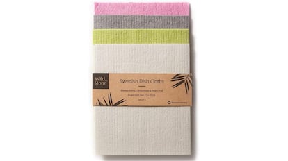 Paños suecos sostenibles y ecológicos.