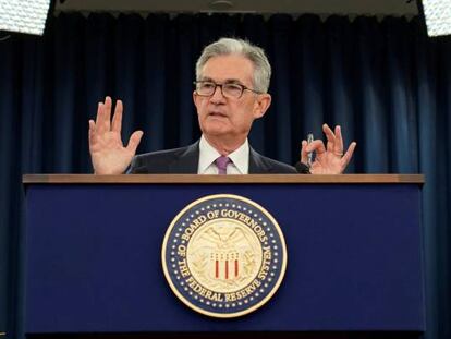 Presidente de la Fed, Jerome Powell.