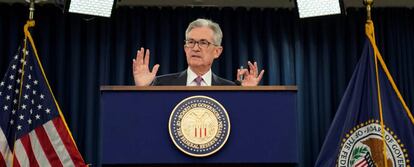 Presidente de la Fed, Jerome Powell.