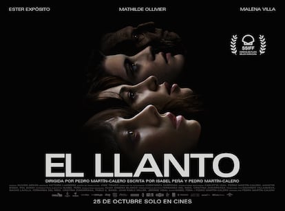 Cartel promocional de la película 'El llanto', en cines el 25 de octubre.