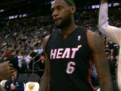 LeBron James lidera con 31 puntos y 11 rebotes la victoria de los Heat