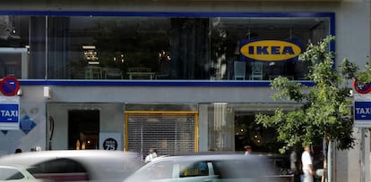 La tienda urbana de Ikea en la calle Goya de Madrid. EFE