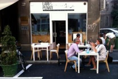 Lari & Penati, uno de los restaurantes de moda en Zagreb.