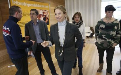 En el centro, Odile Rodríguez de la Fuente, directora de la Fundación Félix Rodríguez de la Fuente, e impulsora de ConSuma Naturalidad.