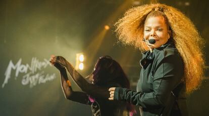 Janet Jackson, el 23 de junio en una actuación en el festival suizo de Montreux.