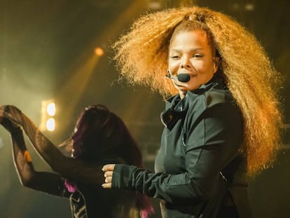 Janet Jackson, el 23 de junio en una actuación en el festival suizo de Montreux.