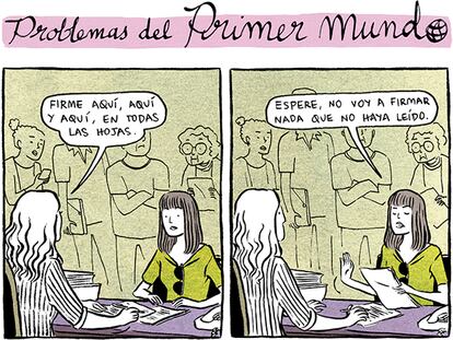 Problemas del Primer Mundo