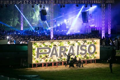 Asistentes a la primera edición del festival Paraíso.