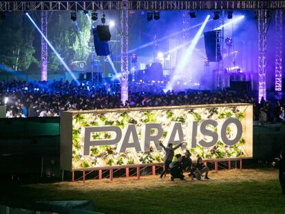 Asistentes a la primera edición del festival Paraíso.