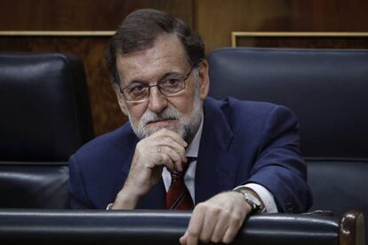 Mariano Rajoy, al Congrés dels Diputats.