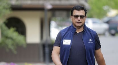 Omid Kordestani, hasta ahora jefe de negocios de Google, en Sun Valley, Idaho (EE UU)