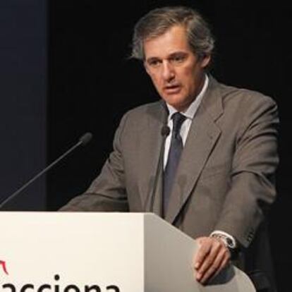 Acciona sacará a Bolsa el área de energía si el Gobierno apoya a las renovables