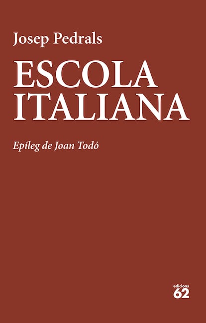 Quadern 'Escola italiana', Josep Pedrals