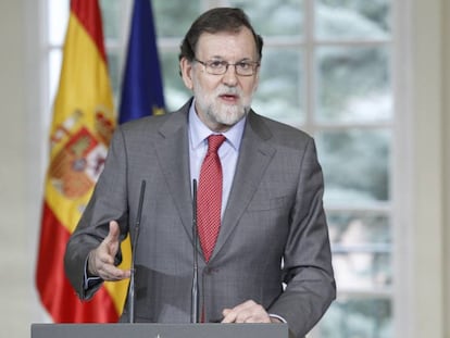 Mariano Rajoy, en su recepci&oacute;n a los medallistas de los Juegos de invierno