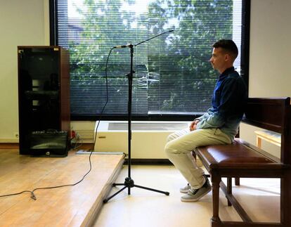 José Antonio Q. R., en la sala de vistas de los Juzgados de Móstoles.
