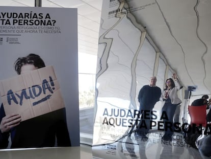 Oltra viajará a Grecia para abordar el traslado de refugiados