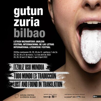 Cartel de la edición de este año del Gutun Zuria Bilbao.