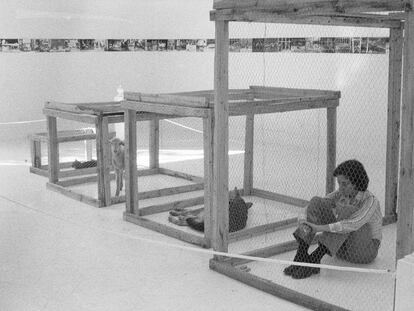 'Imatges del zoo', de Fina Miralles, que es va poder veure a la Sala Vinçon el 1974.