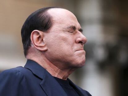 Berlusconi ha pasado varias veces por los tribunales ordinarios.