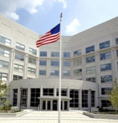 Edificio del Centro Nacional de la Lucha Antiterrorista de Estados Unidos.