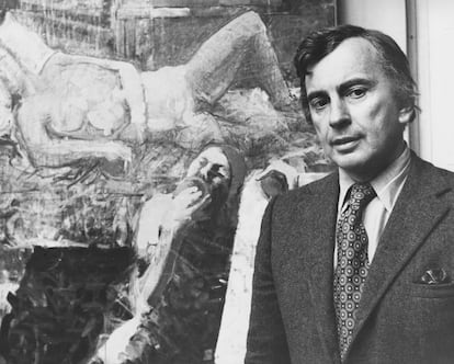 Retrato de Gore Vidal, el 6 de febrero de 1974.