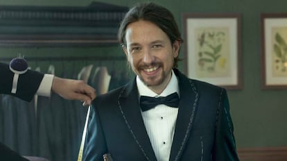 Pablo Iglesias posando para la revista 'Vanity Fair'.