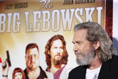 Jeff Bridges en 2011, cuando se lanzó 'The Big Lebowski' en blu ray. 