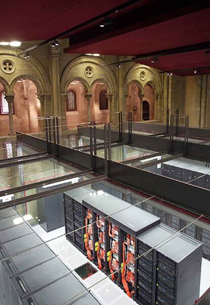 Mare Nostrum en la capilla de la Politécnica de Cataluña.