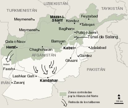 Ofensiva sobre Kabul.