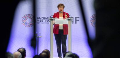 La directora del FMI, Kristalina Georgieva. 