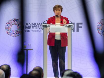 La directora del FMI, Kristalina Georgieva. 