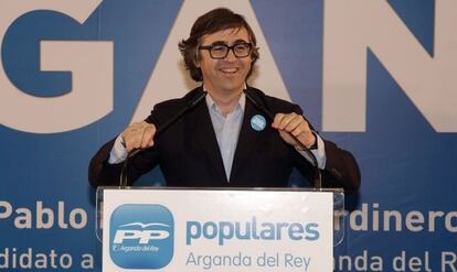 El anterior regidor de Arganda, Pablo Rodríguez Sardinero.