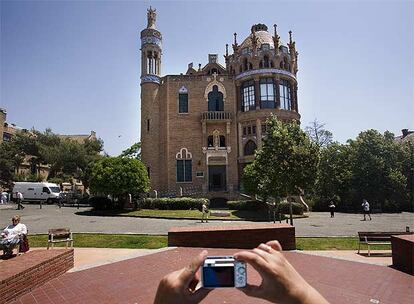 El pabellón de Sant Manuel que acogerá la sede del Instituto de la Universidad de las Naciones Unidas.